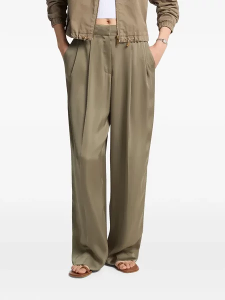 Pantaloni Michael Kors din satin