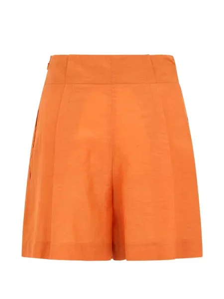 Fusta mini Alberta Ferretti plic portocaliu