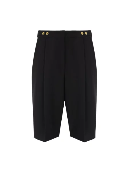 Bermudy Elisabetta Franchi czarne