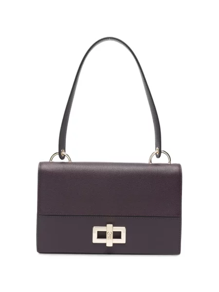 Body Furla din piele violet