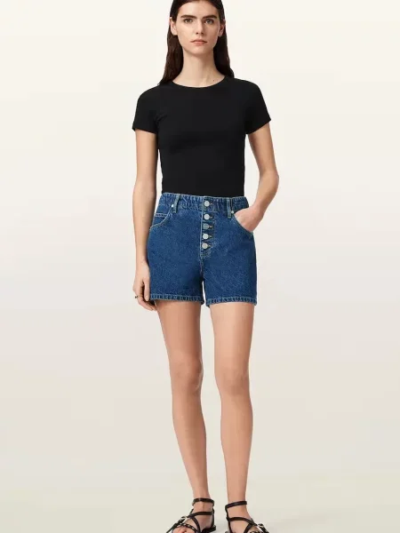 Джинсовые шорты Allsaints