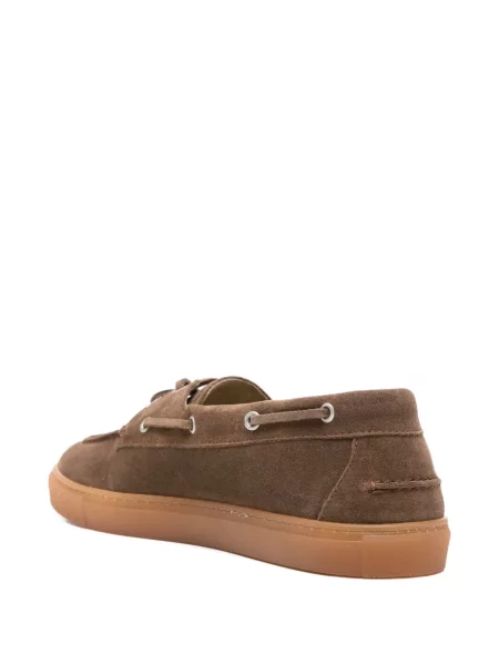 Fűzős bőr loafer Copenhagen barna