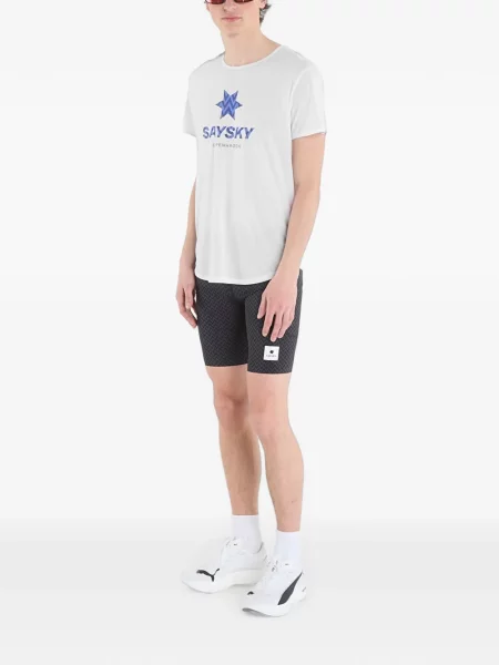 Tricou Saysky cu imagine alb