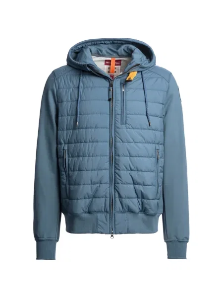 Geacă Parajumpers cu glugă albastru