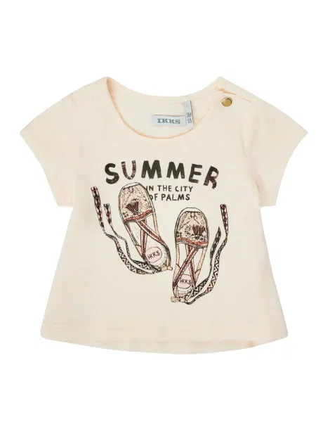 Tricou copii Ikks alb
