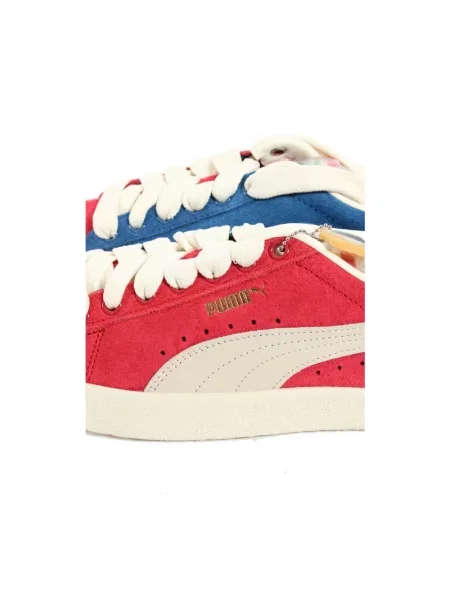 Sneakersy Puma Suede zamszowe retro czerwone