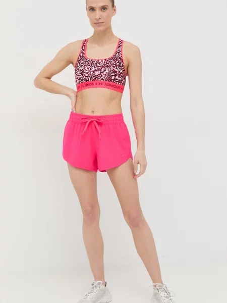 Športová podprsenka Under Armour ružová