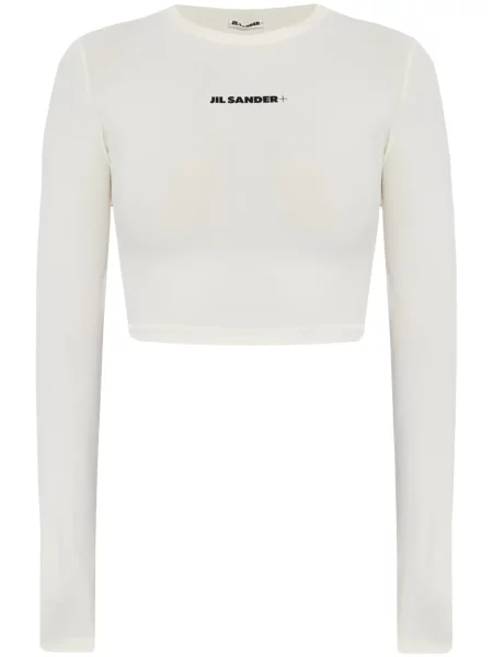 Bikini Jil Sander cu imagine alb