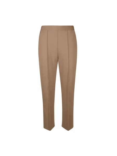 Spodnie Max Mara brązowe