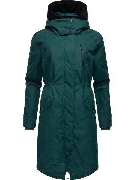 Ragwear Demisezoninis paltas Nicco smaragdinė