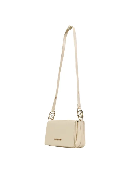 Geantă LOVE MOSCHINO Bej alb
