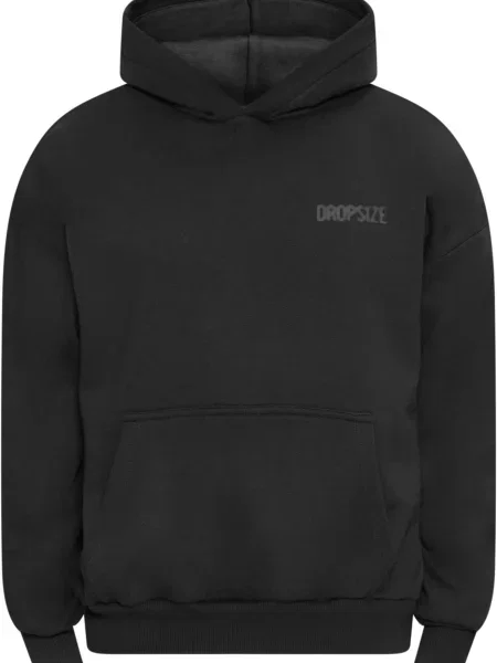 Dropsize Mikina grafitová černá