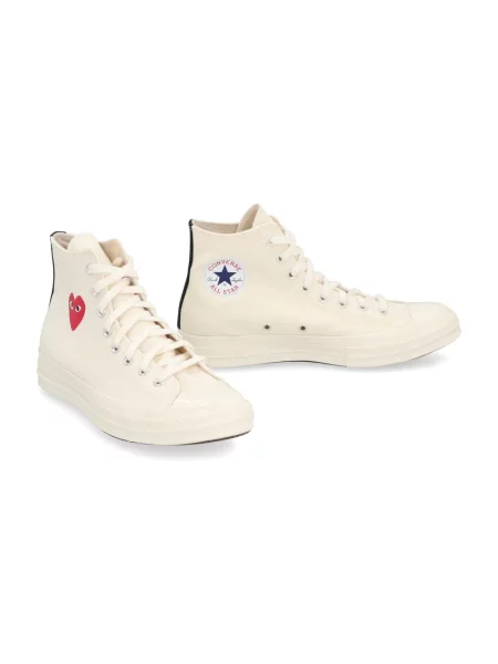Sneakersy Comme Des Garcons Play białe