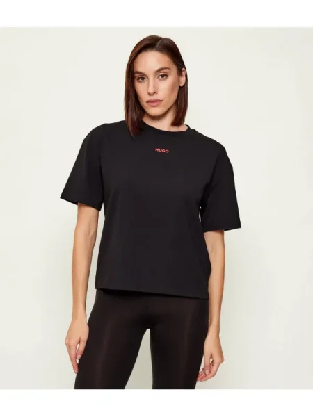 Hugo Bodywear Póló SHUFFLE | Oversize fit fekete