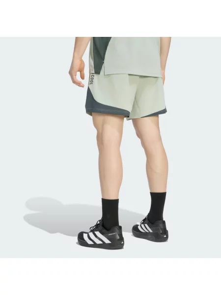 ŠORTKY TECH APPAREL CLIMACOOL COLOUR BLOCK zelené
