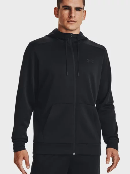 Флісова спортивна кофта Under Armour чорна