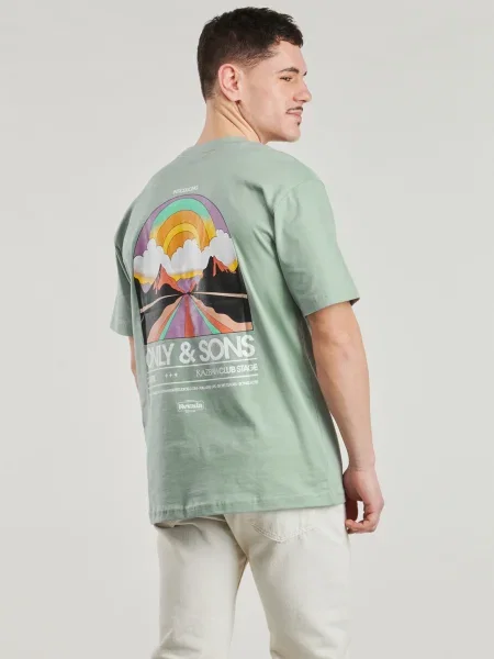 Tricou Only & Sons verde