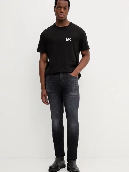 Michael Kors t-shirt z nadrukiem czarny