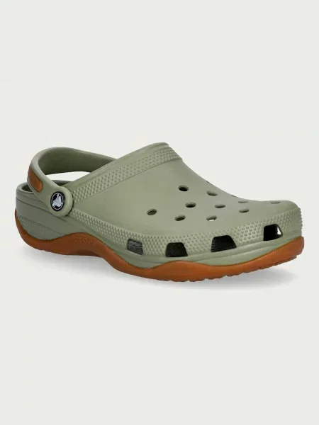 Crocs șlapi pentru bărbați Classic Evo Gum Clog verde