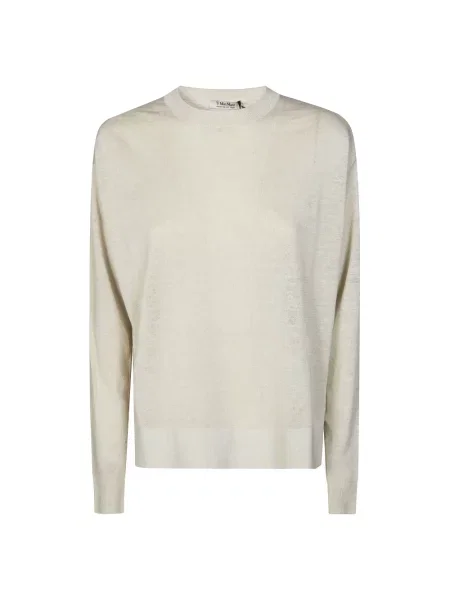 Sweter Max Mara biały