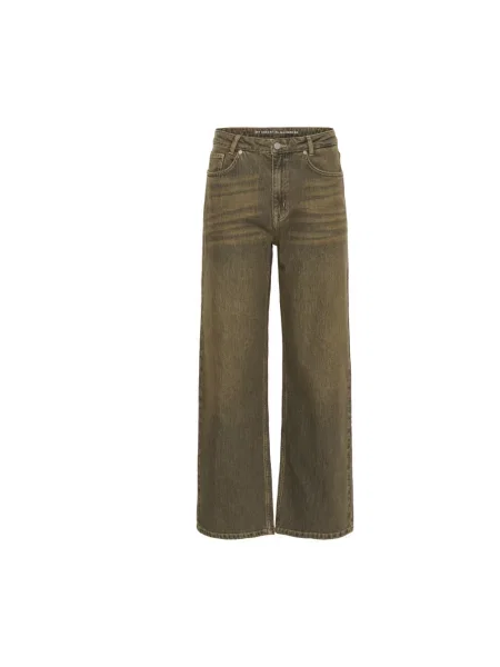 Jeansy My Essential Wardrobe zielone