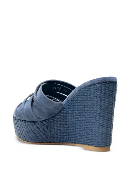 Espadrile Chuckies cu bretele albastru