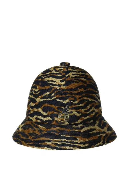 Pălărie Kangol cu dungi de tigru negru