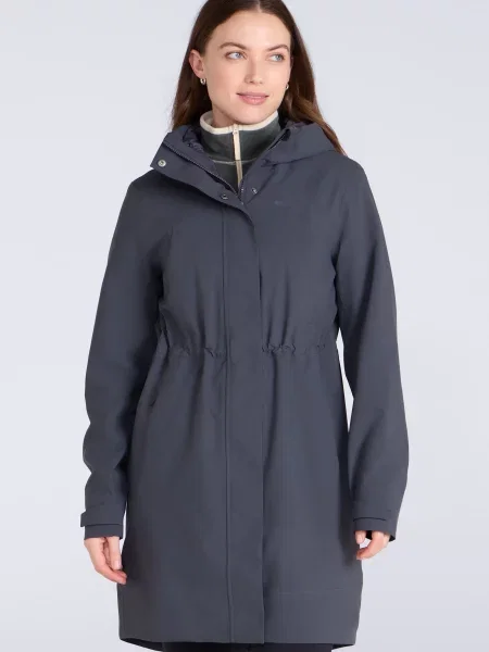Płaszcz Harbour Waterproof Parka Grey szara