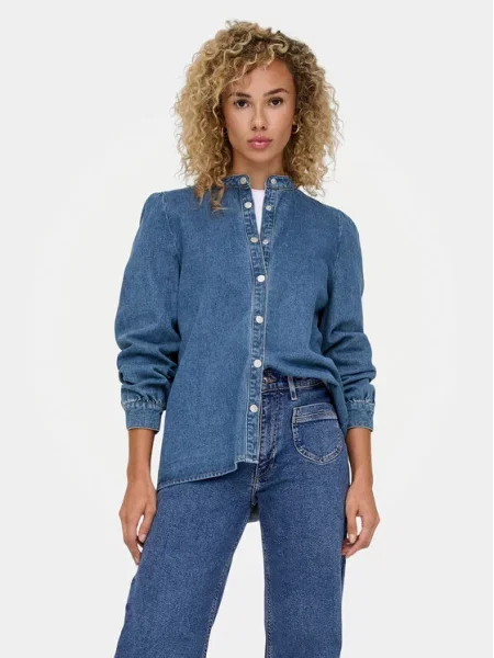 Jeans srajca ONLY modra