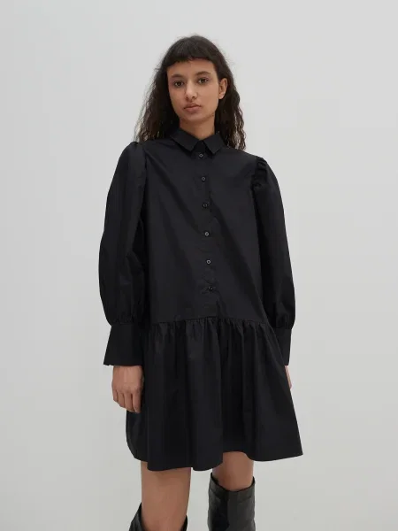 EDITED Rochie tip bluză Rylee' negru