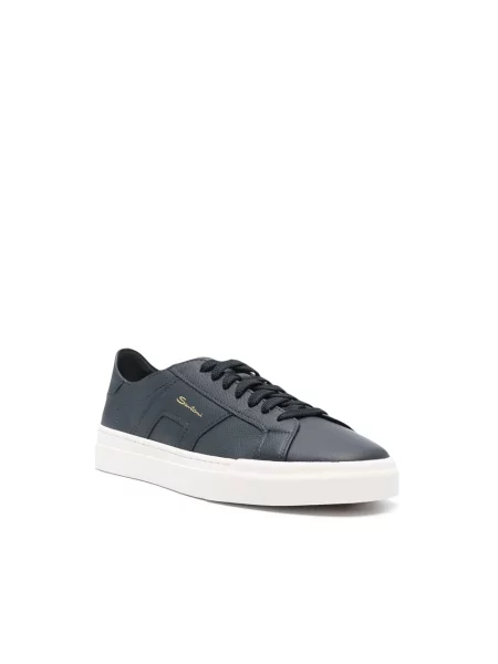 Sneakersy Santoni niebieskie