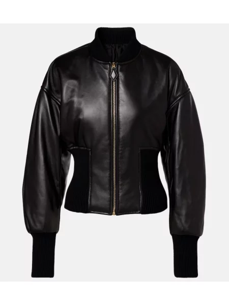Geanta de piele Alaïa negru