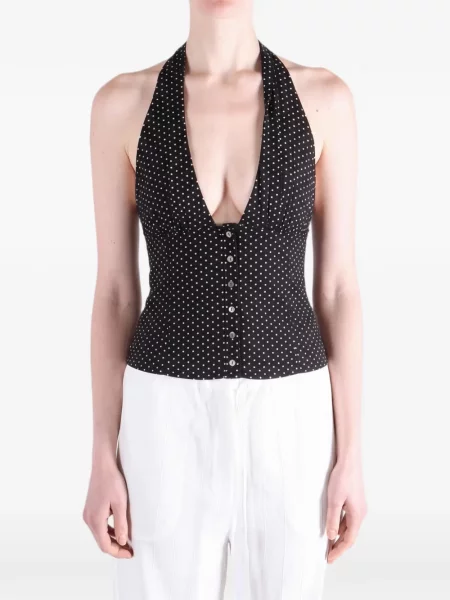 Bluză Free People cu buline negru