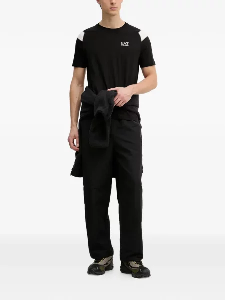 Μπλούζα Ea7 Emporio Armani με σχέδιο μαύρο