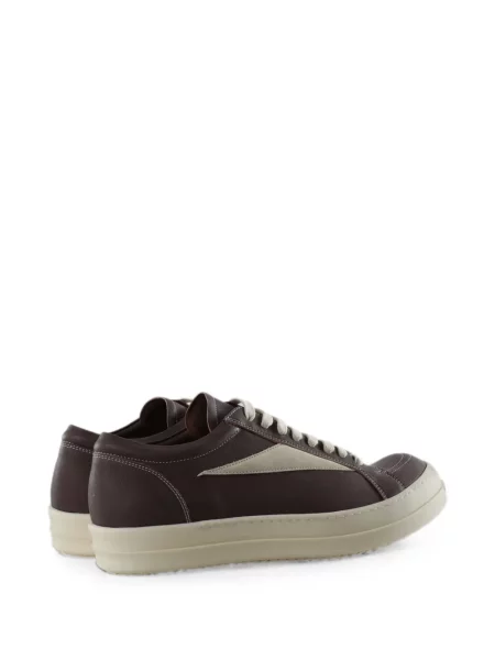 Sneakerși Rick Owens din piele maro