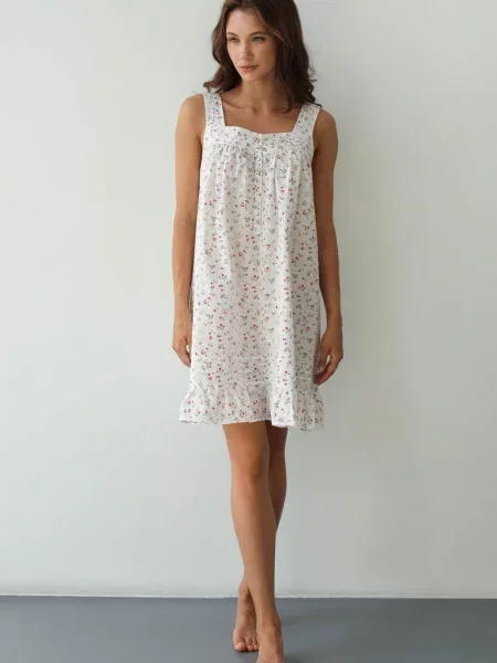 Домашняя женская рубашка на