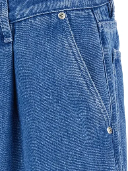 Traperice širokih nogavica Won Hundred plava