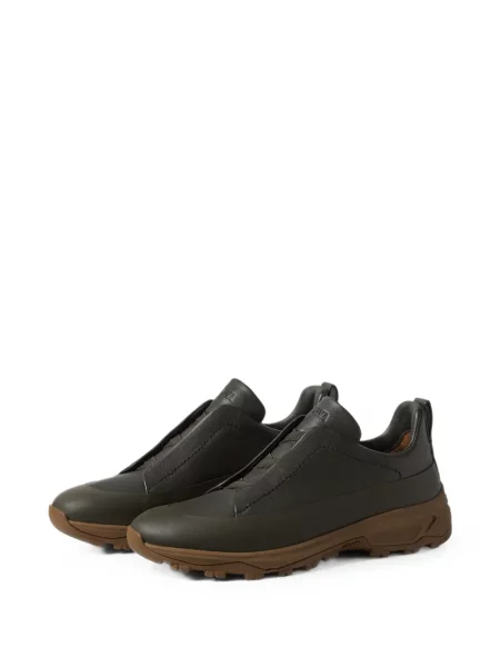Sneakerși Zegna verde