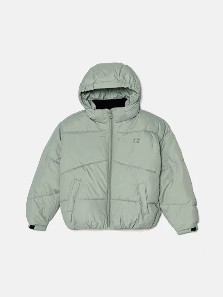 Calvin Klein Jeans geaca copii verde