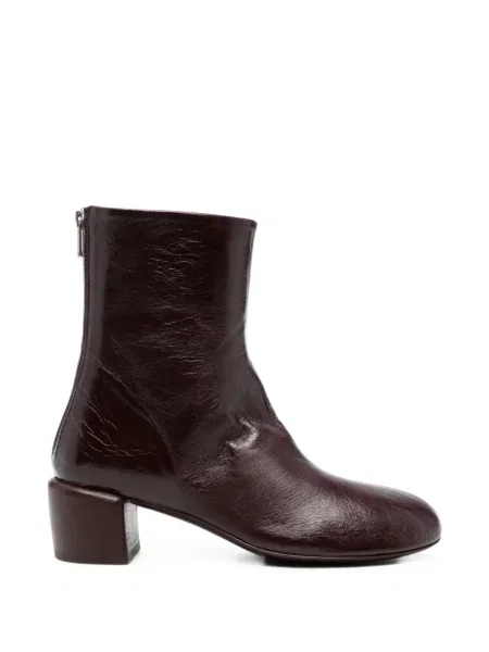 Botine Officine Creative din piele roșu