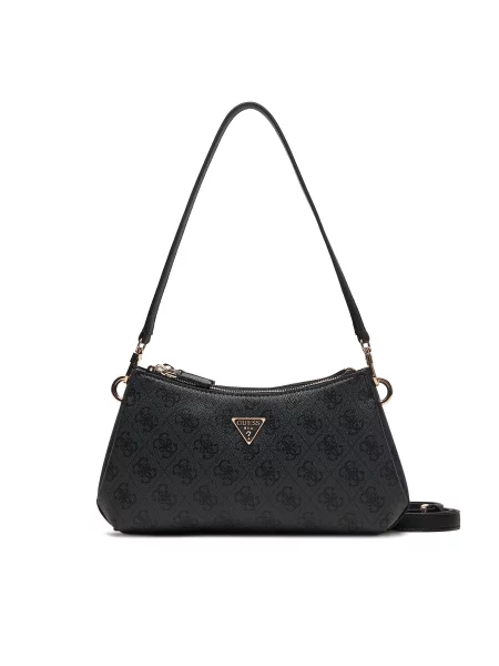Τσάντα Guess Noelle II Mini Γκρι μαύρο