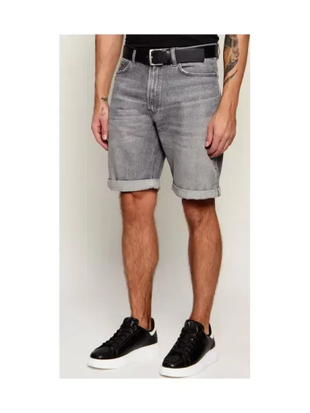 HUGO Farmer rövidnadrág Tapered Fit szürke