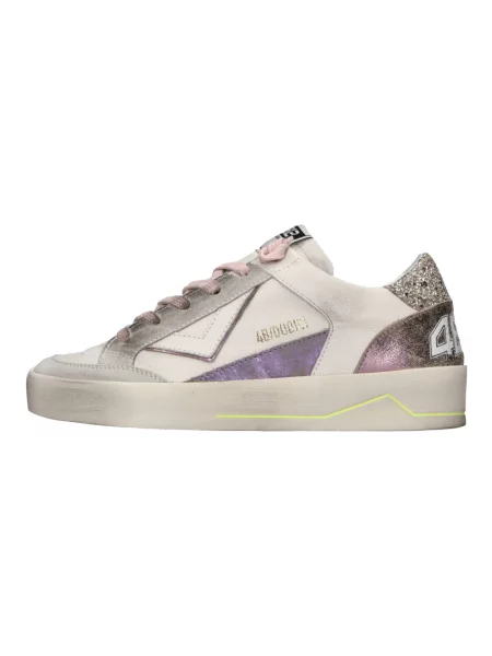 Sneakersy 4b12 skórzane