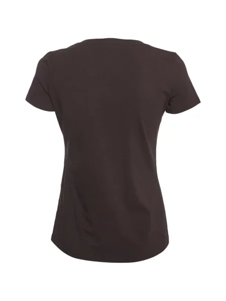 Tricou Weekend Max Mara cu model floral cu imagine maro