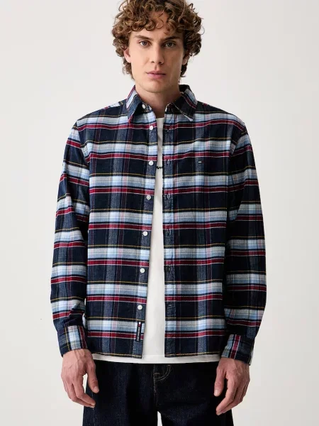 Tommy Jeans cămașă pentru bărbați din