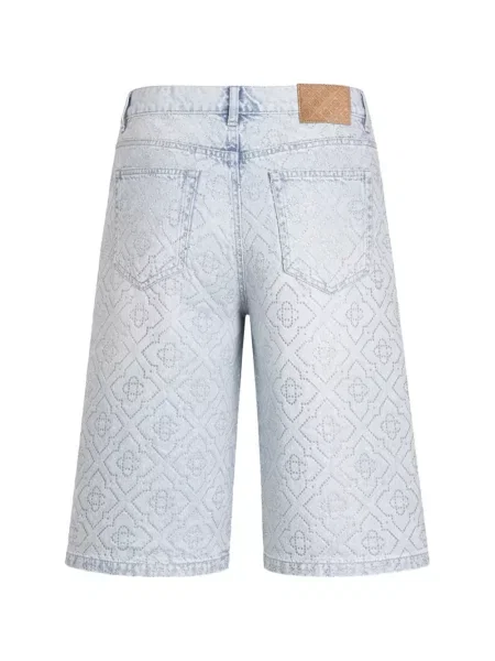 Stras pantaloni scurți Casablanca albastru