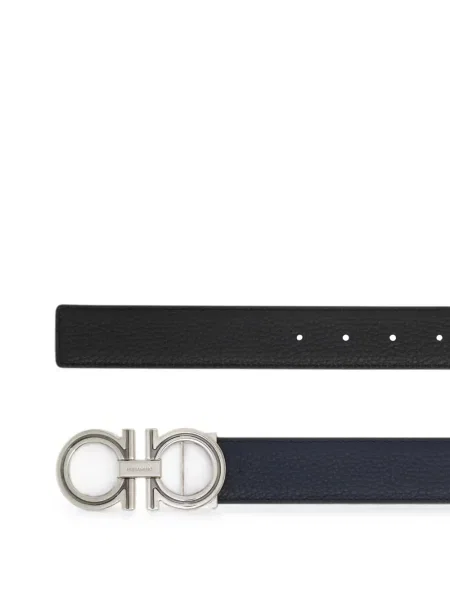 Cu centură reversibil curea Ferragamo albastru