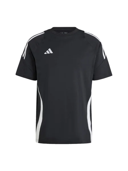 ADIDAS PERFORMANCE Tricou funcțional Tiro / alb negru