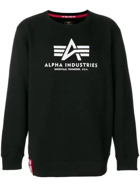 Pulover Alpha Industries cu autograf