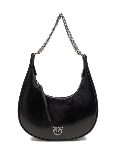 Rucsac Pinko din piele negru